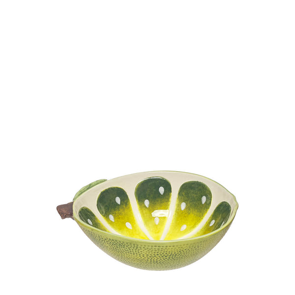 ensaladera lima mediana gres decorativa cítrica brocantia tienda decoración oviedo