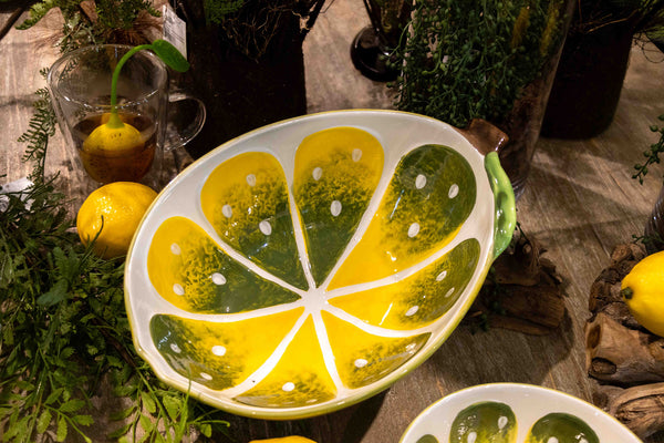 detalle ensaladera lima gres mediana decoración mesa cocina original brocantia