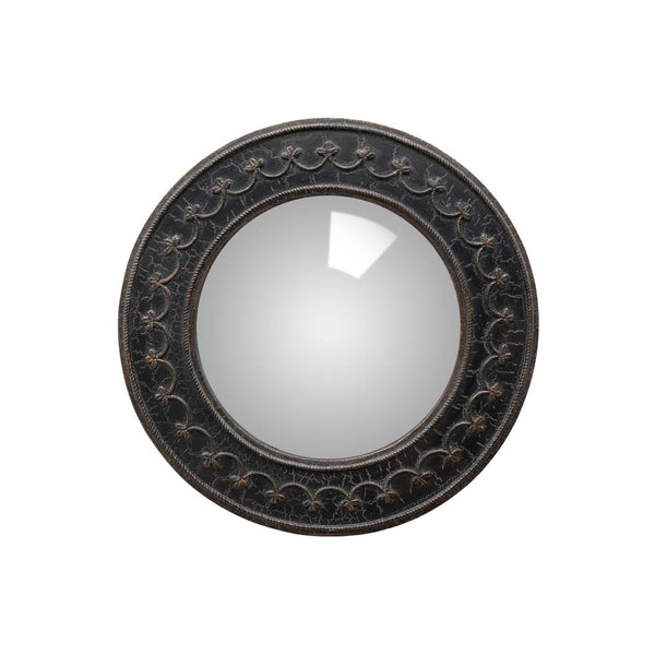 espejito convexo con marco decorativo guirnalda estilo vintage Brocantia