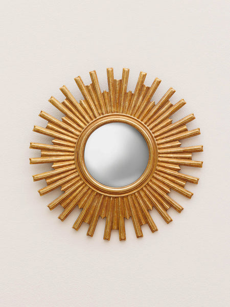 Espejo convexo sol dorado