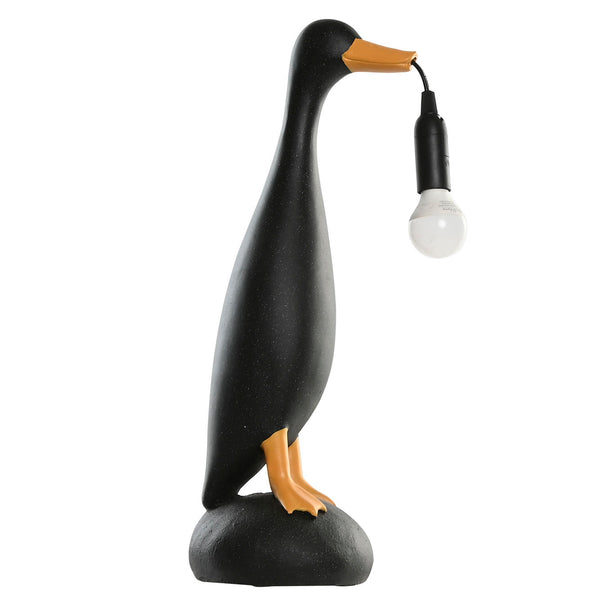 Lámpara de sobremesa pato negro