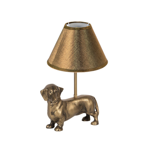 Lámpara de sobremesa dachshund Brocantia