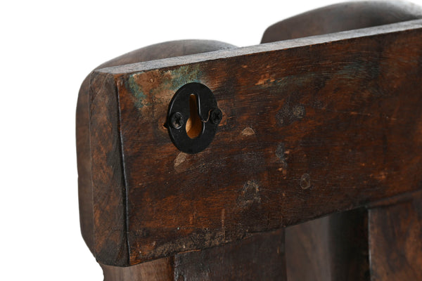 Perchero hormas de zapato triple