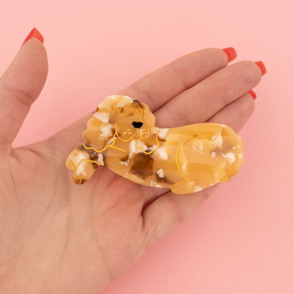 Pinza para el pelo cocker