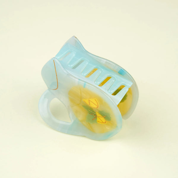 vista lateral de pinza limonada Coucou Suzette diseño divertido Brocantia