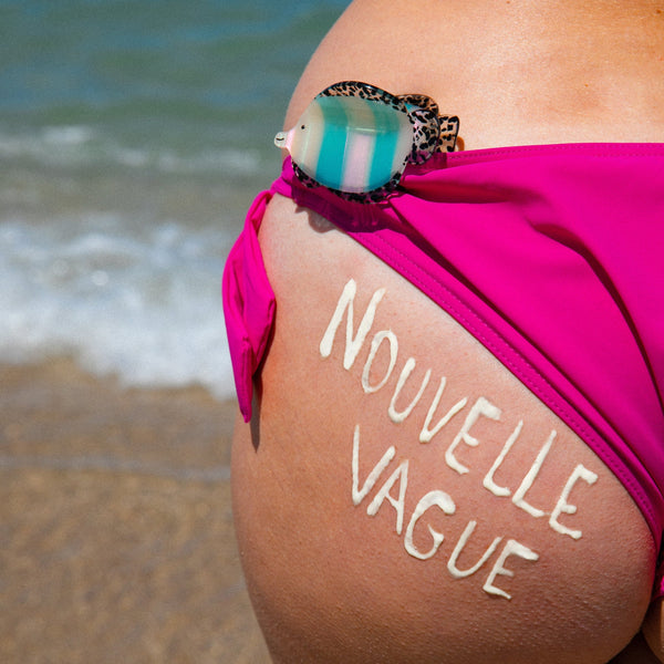 Pinza para el pelo pez tropical