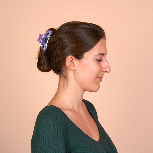 Pinza para el pelo ramo pensamientos