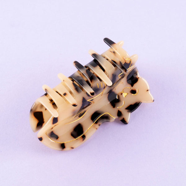 Pinza para el pelo gato tabby Brocantia