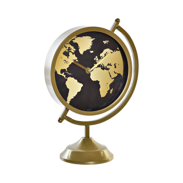 Reloj sobremesa mapamundi