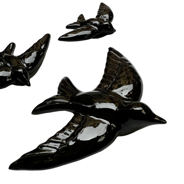 Set tres golondrinas cerámica portugesa