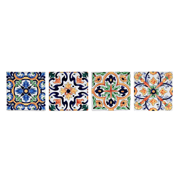 Set 4 posavasos azulejos