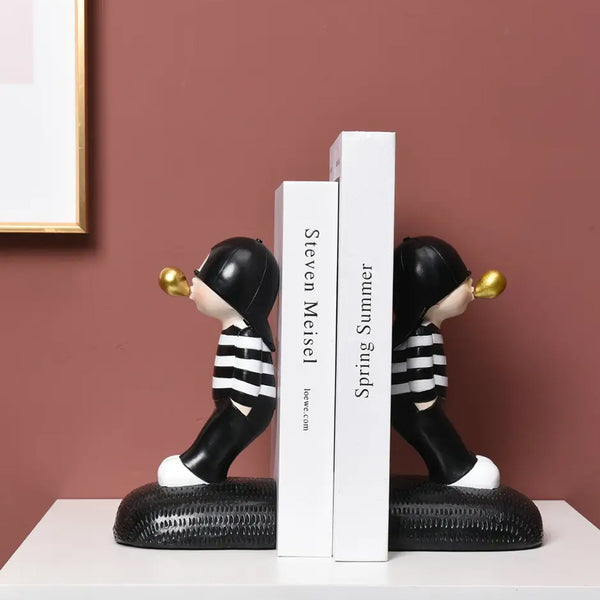 Sujetalibros niño con chicle