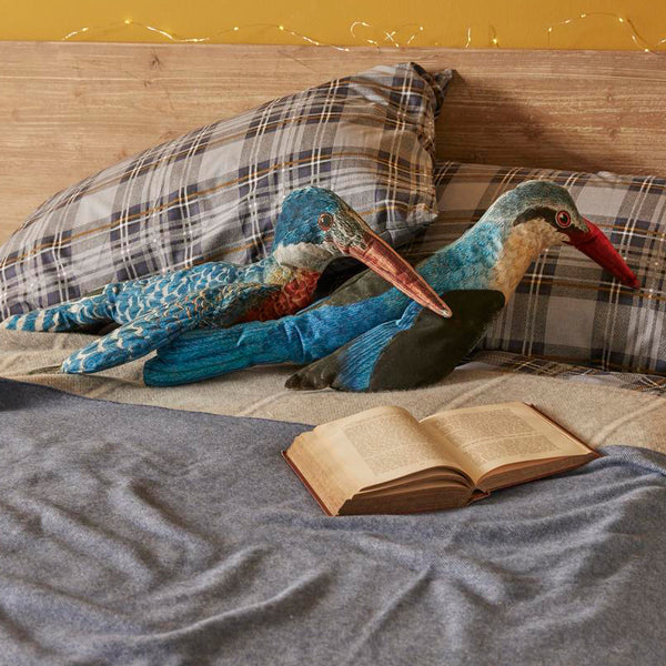 Cojín Pájaro - Brocantia - Tienda decoracion y regalos Oviedo