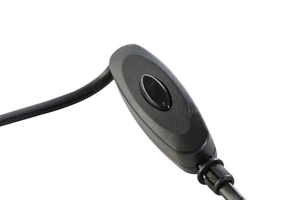 Lámpara de sobremesa metal símil mármol - Brocantia - Tienda decoracion y regalos Oviedo