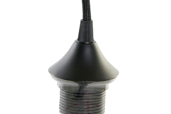 Lámpara cristal transparente y dorado - Brocantia - Tienda decoracion y regalos Oviedo