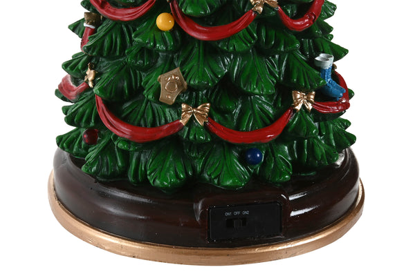 detalle base figura árbol de Navidad