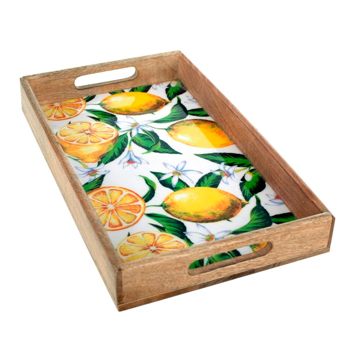 Bandeja rectangular limones