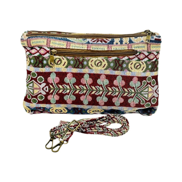 Bolso bandolera doble boho