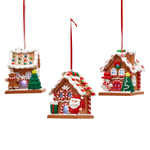 Colgante casita Candy con luz LED