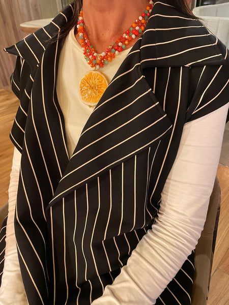 Collar Naranja corto