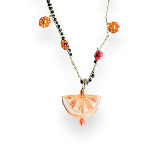 Collar Naranja largo