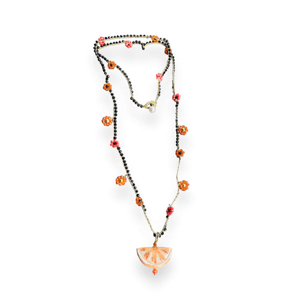 Collar Naranja largo