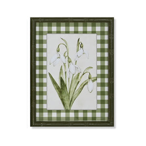 cuadro-decorativo-campanillas-marco-verde-estilo-vintage-brocantia