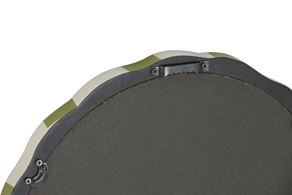 Parte trasera del cuadro decorativo con enganche de pared