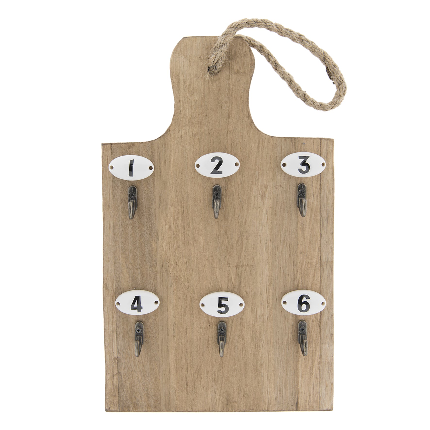 Cuelgallaves tabla madera
