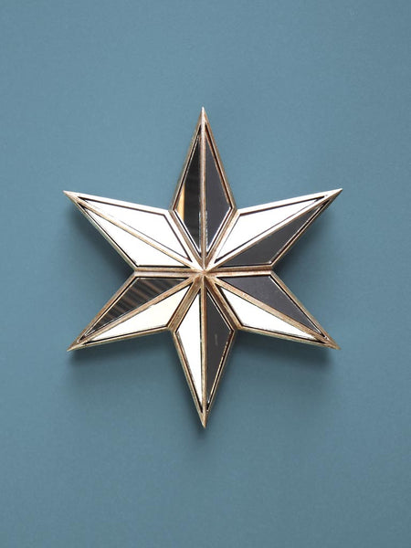 Estrella 6 puntas espejo