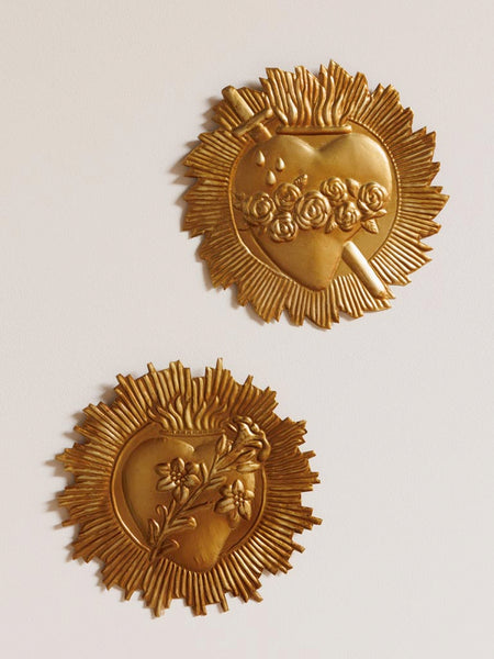 Ex voto rosas doradas