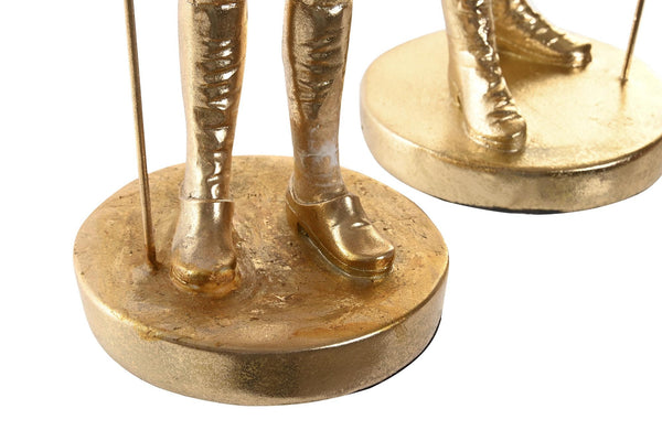 Detalle figura decorativa zorro en esmoquin