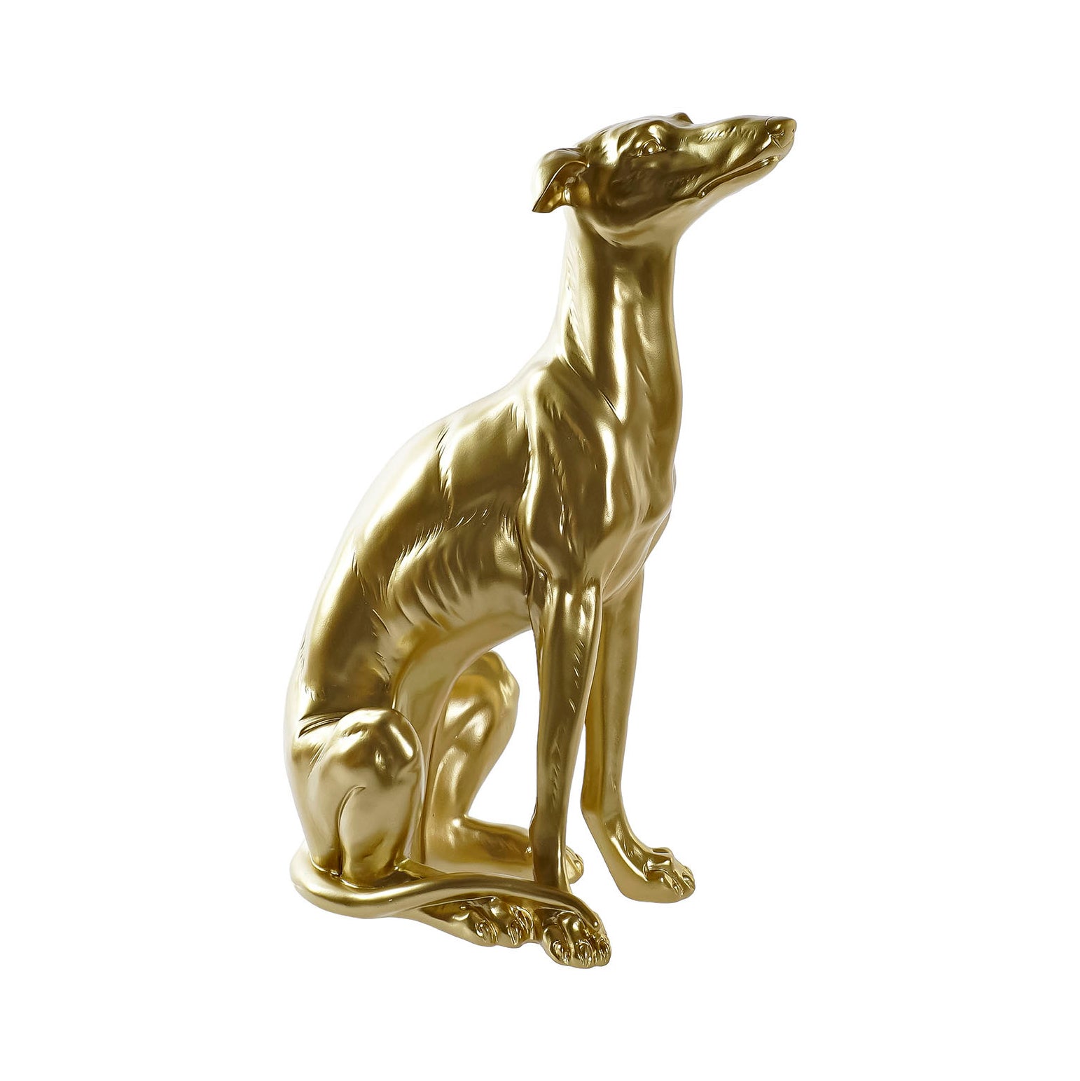 Figura galgo dorado
