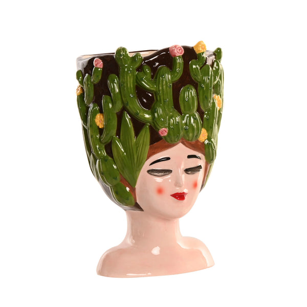 jarron-cabeza-mediterranea-cactus-brocantia-frontal.jpg → Jarrón cabeza mediterránea cactus cerámica decorativa Brocantia frontal