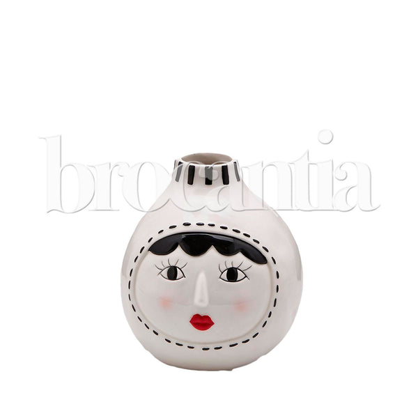 Jarroncito cara blanca