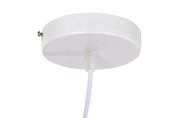 Lámpara de techo decorativa con textura de fibra