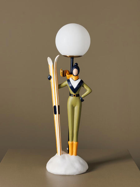 Lámpara original estilo montaña para decoración vintage