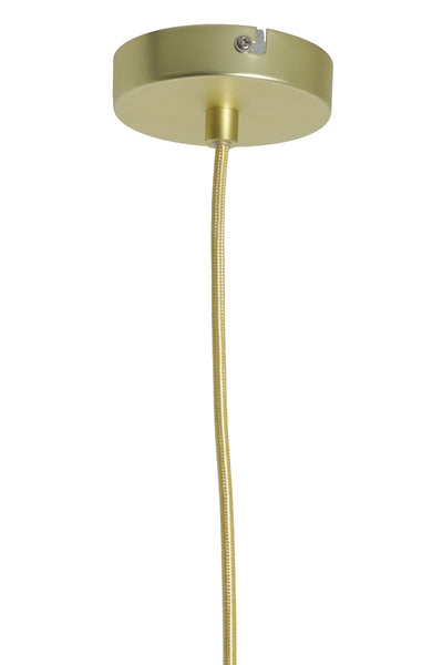 Lámpara campana verde