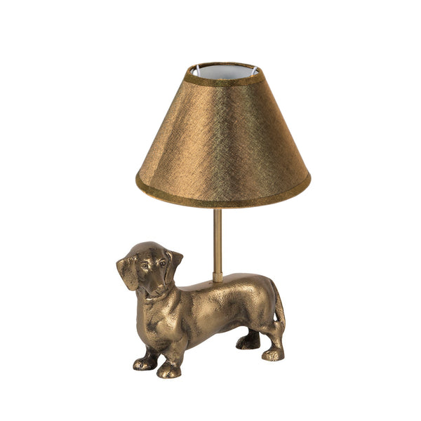 Lámpara de sobremesa dachshund