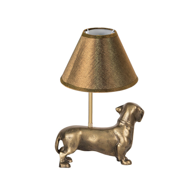 Lámpara de sobremesa dachshund
