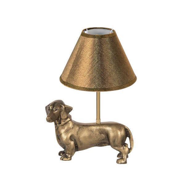 Lámpara de sobremesa dachshund