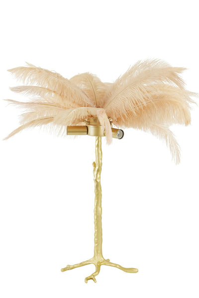 Lámpara plumas
