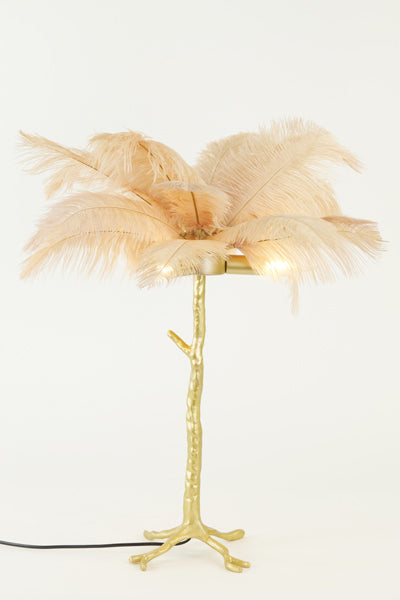 Lámpara plumas