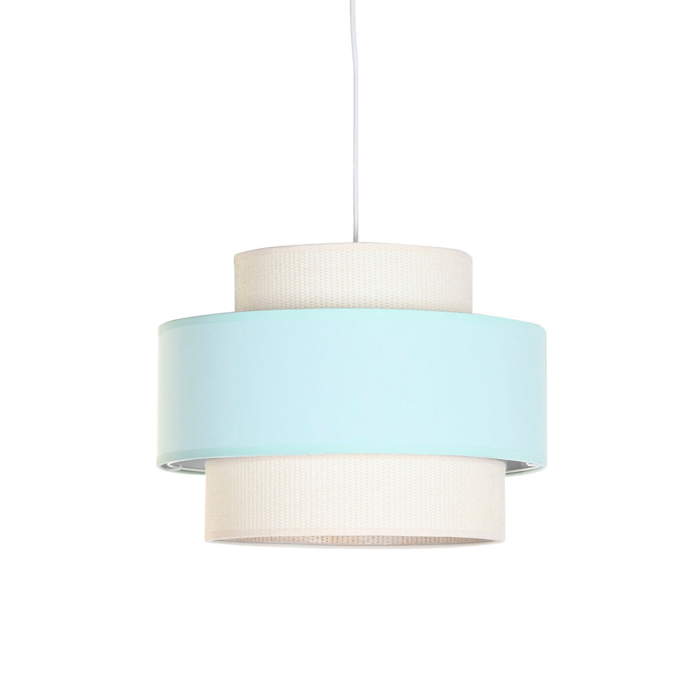 Lámpara de techo pastel azul