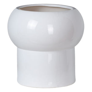 Macetero maxi blanco