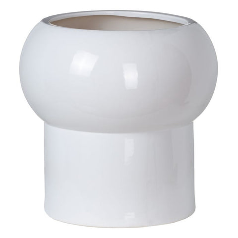 Macetero maxi blanco