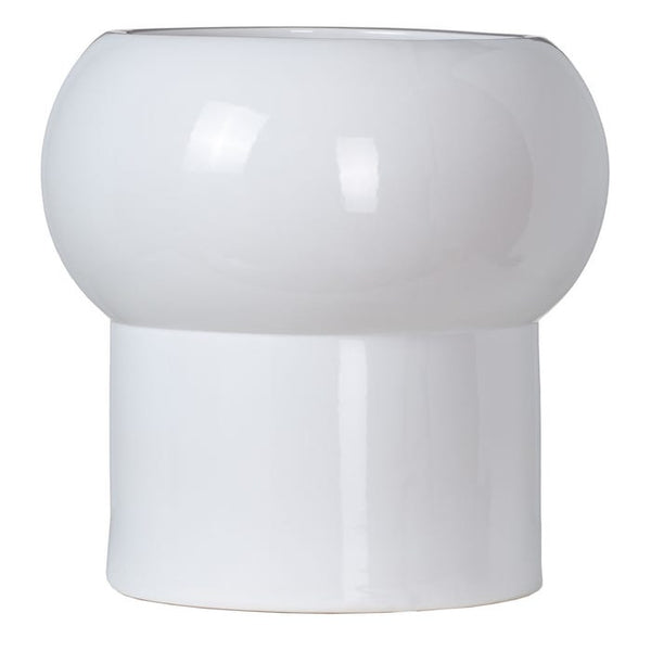 Macetero maxi blanco