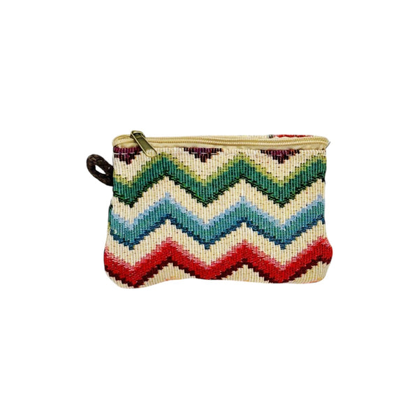 Monedero zigzag multicolor