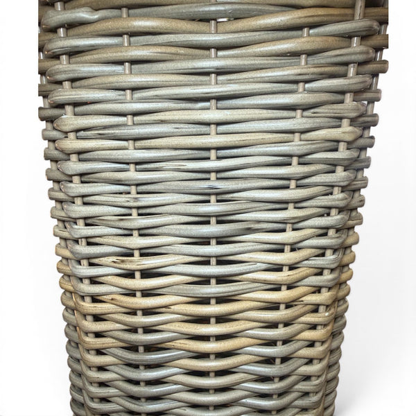 Paragüero decorativo beige para recibidor