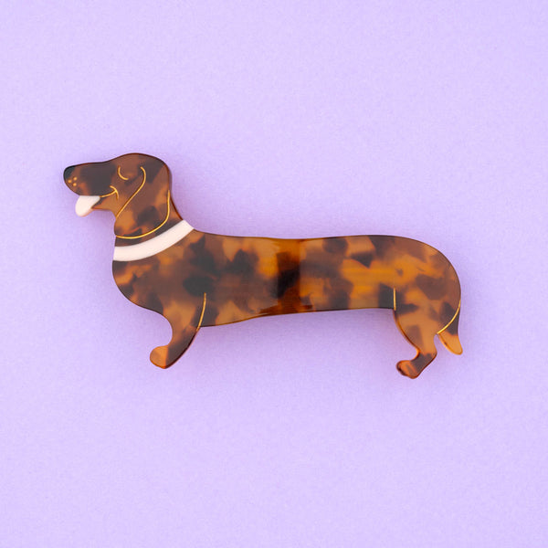Pasador de pelo Dachshund - Brocantia